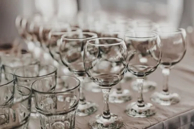 A Range of Glassware Options