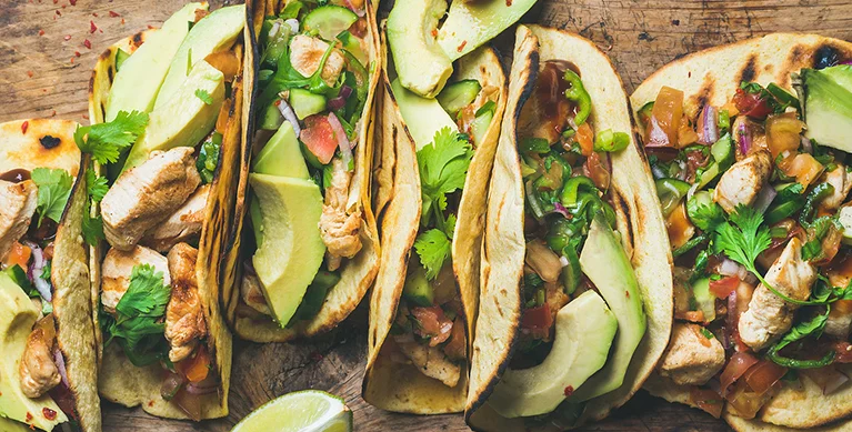 Taco bar - entree packages