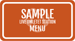 Live Omelet Station Menu PDF Image
